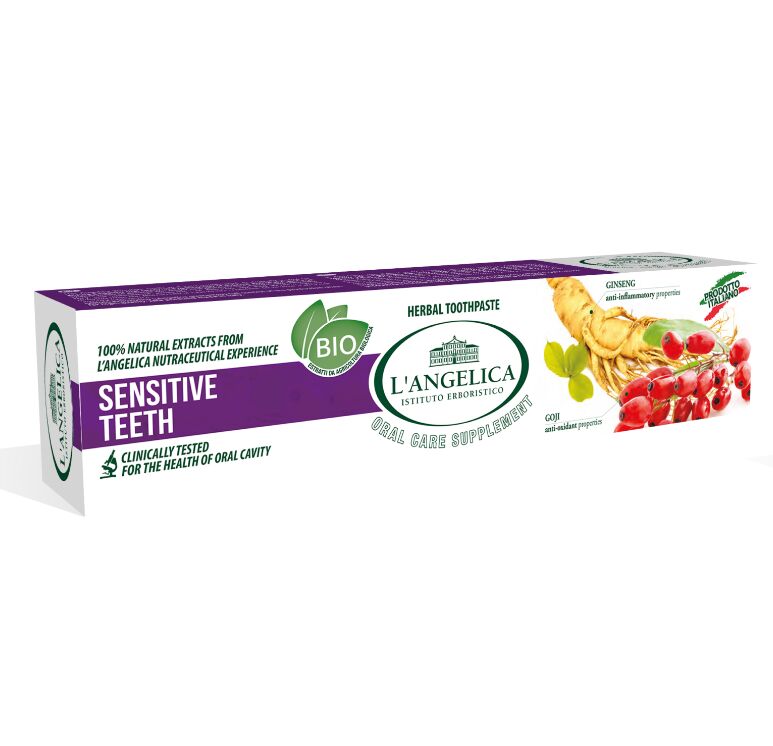 L Angelica Sensitive Teeth Hassas Dişler Diş Macunu 75 ml