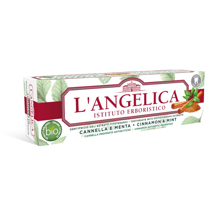 Langelica Tarçın & Nane Aromalı Fitoterapi Diş Macunu 75 ml