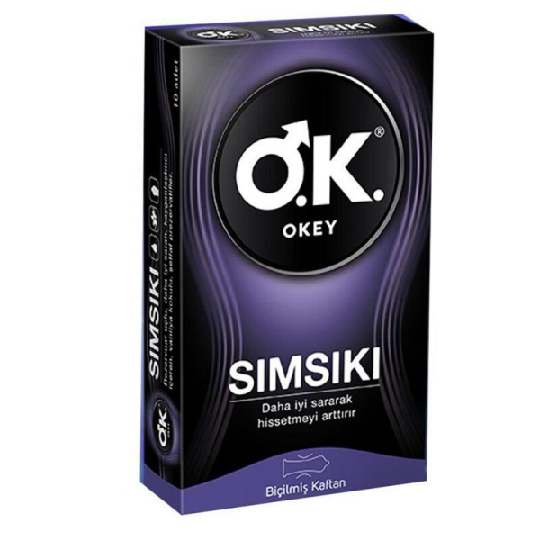 Okey Sımsıkı Prezervatif 10 lu