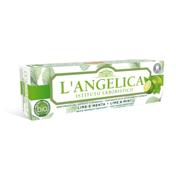 Langelica Misket Limonu & Nane Aromalı Fitoterapi Diş Macunu 75 ml