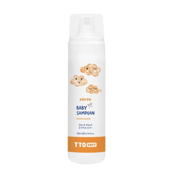 Tto Soft Bebek Köpük Şampuan 200 Ml