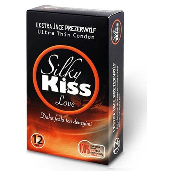Silky Kiss Love Ekstra İnce Prezervatif 12 Adet
