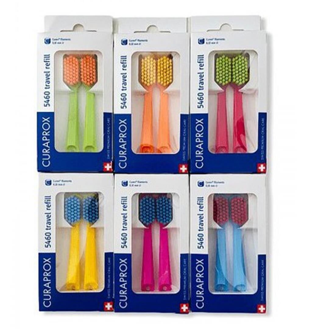 Curaprox CS 5460 Seyahet Seti Yedek Fırça