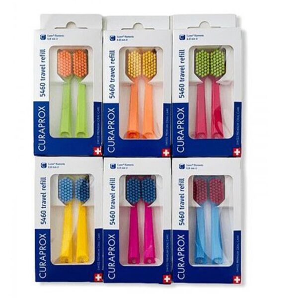 Curaprox CS 5460 Seyahet Seti Yedek Fırça