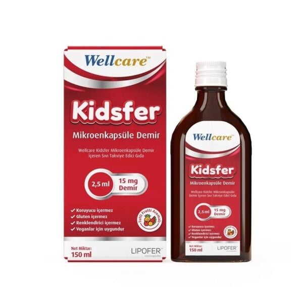 Wellcare Kidsfer Mikroenkapsüle Demir 150 ml