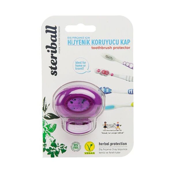 Steriball Toothbrush Protector Diş Fırçası Koruyucu Kapak