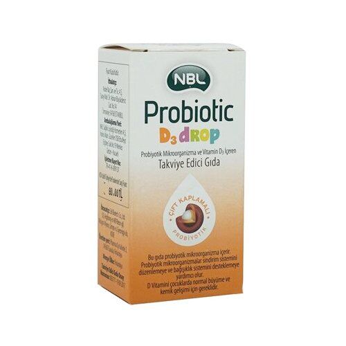 NBL Probiotic D3 Drop 7,5 ml Damla