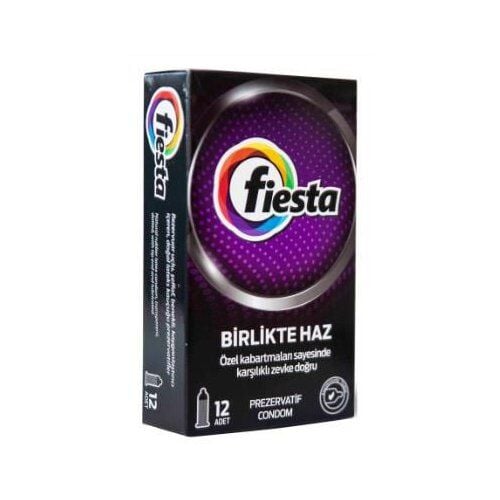 Fiesta Dotted Prezervatif 12 li