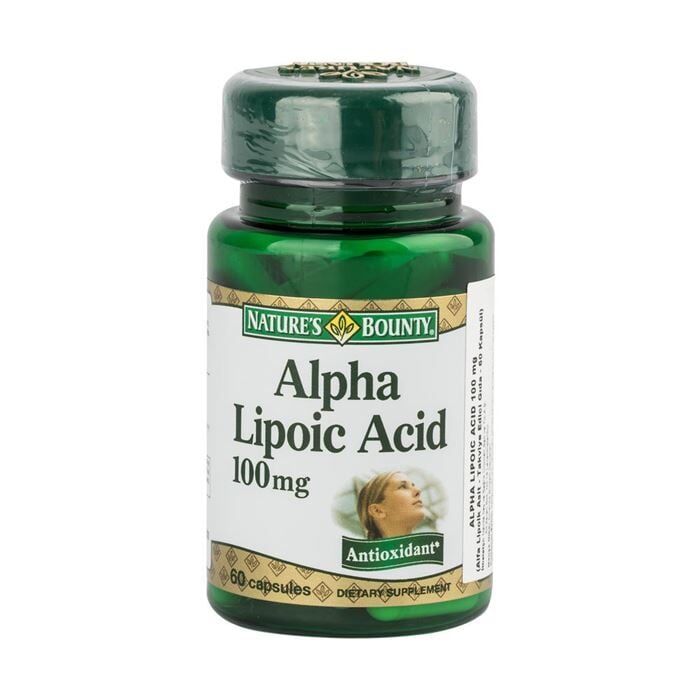 Nature's Bounty Alpha Lipoic Acid 100mg 60 Kapsül