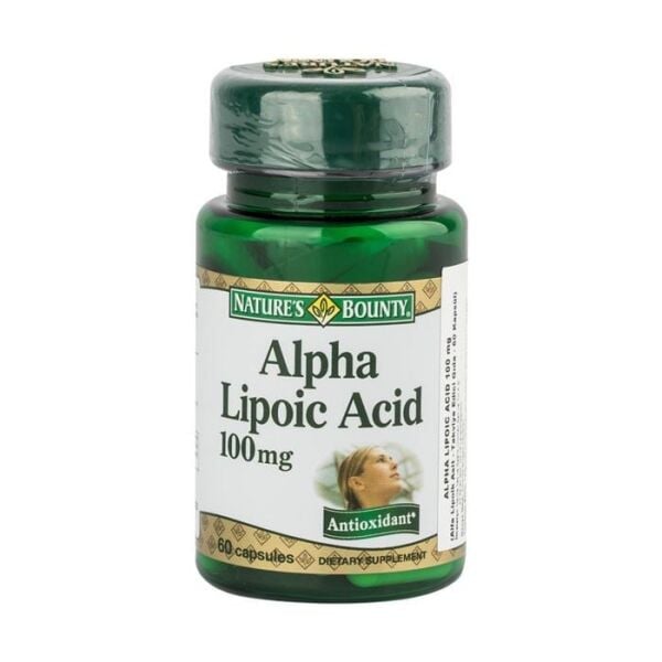 Nature's Bounty Alpha Lipoic Acid 100mg 60 Kapsül