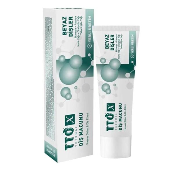 Tto X Beyazlatıcı Diş Macunu