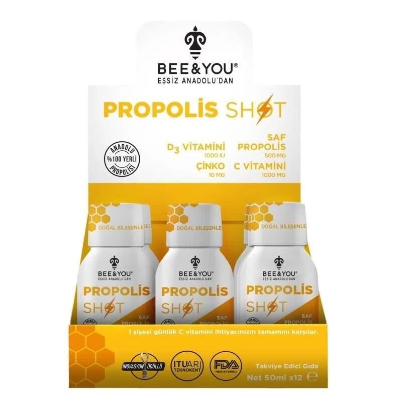 Bee & You Propolis PhenoliX 50ml x 12 Shot