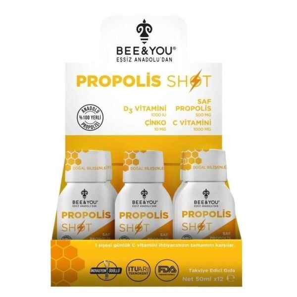 Bee & You Propolis PhenoliX 50ml x 12 Shot