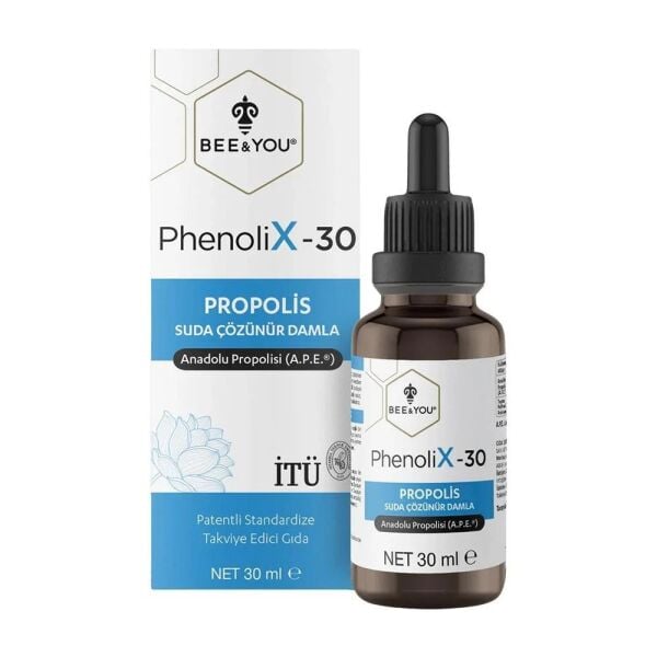 Bee & You Phenolix 30 Propolis Suda Çözünür Damla 30 ml