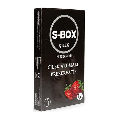 S-Box Çilek Aromalı Prezervatif 12 li