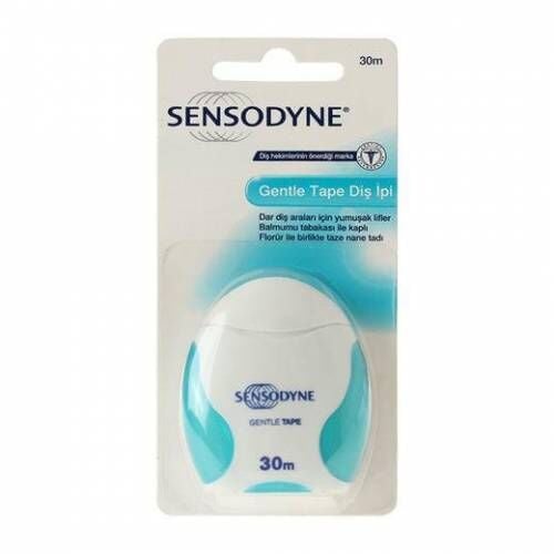 Sensodyne Gentle Tape Diş İpi 30 m (Nane Tadı)