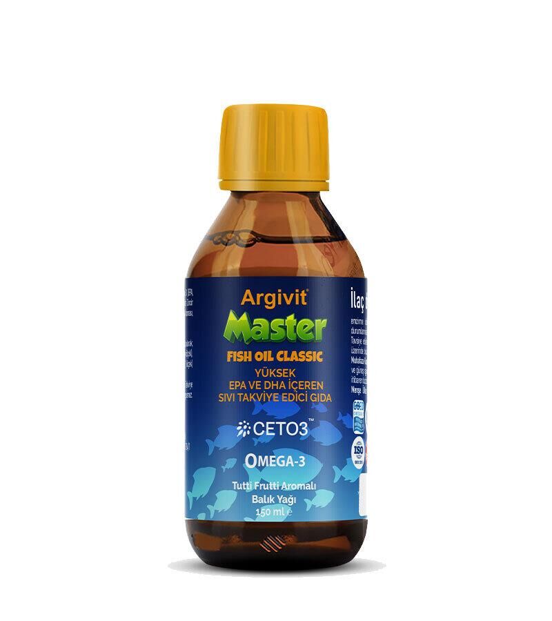 Argivit Master Fish Oil Classic 150 ml - Tutti Frutti
