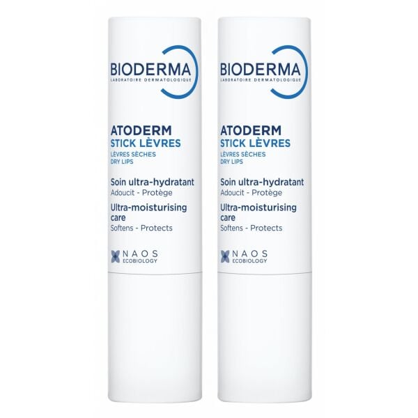 Bioderma Atoderm Lip Stick 4 Gr x 2 adet