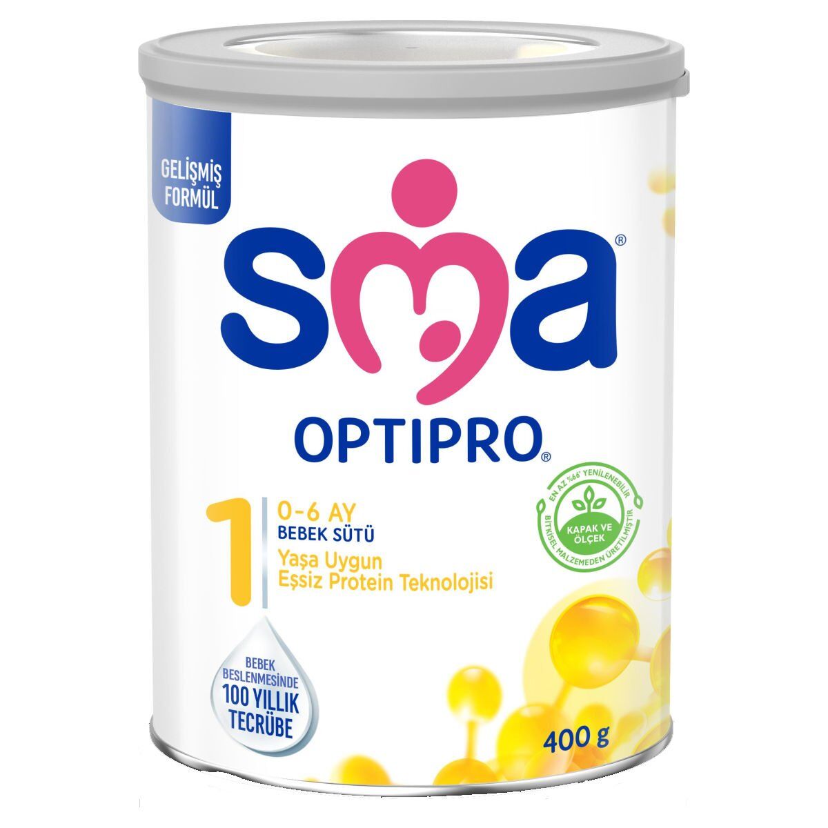 SMA Optipro 1 Probiyotik Bebek Sütü 400 gr 0-6 Ay