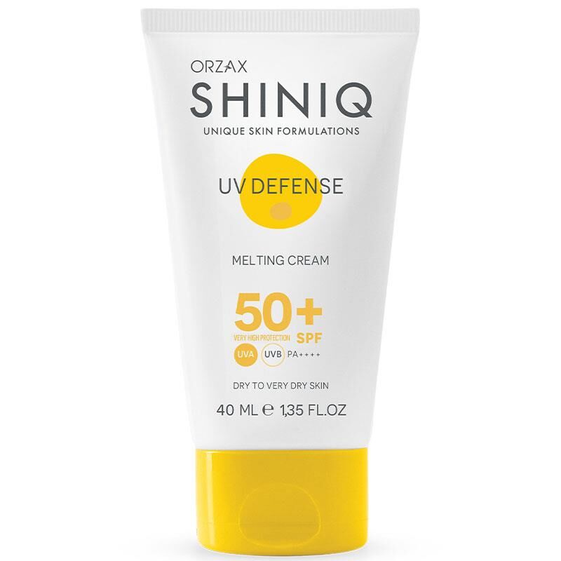 Shiniq UV Defense Kuru Ciltler için Güneş Koruyucu SPF 50+ 40 ml