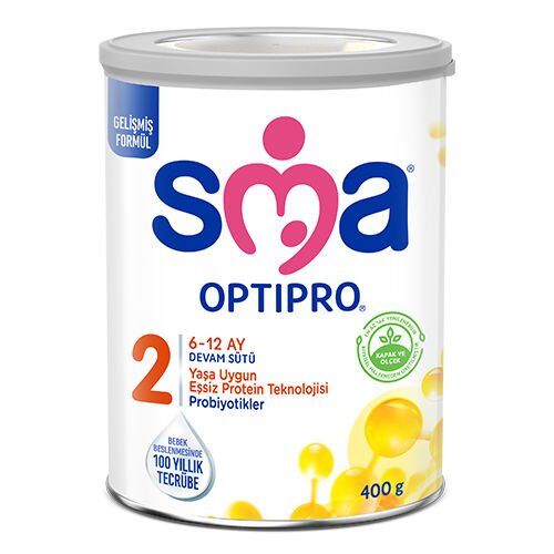 SMA Optipro 2 Probiyotik Bebek Sütü 400 gr 6-12 Ay