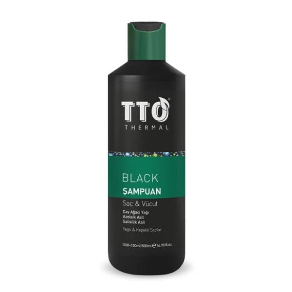 Tto Şampuan Black 400+100  Ml