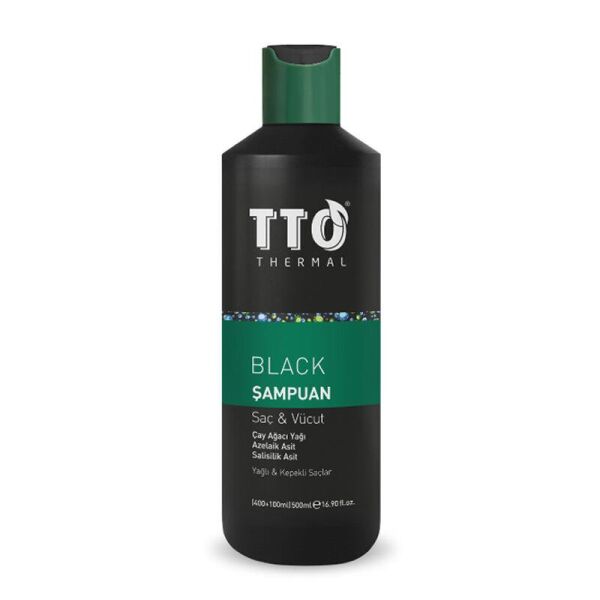 Tto Şampuan Black 400+100  Ml