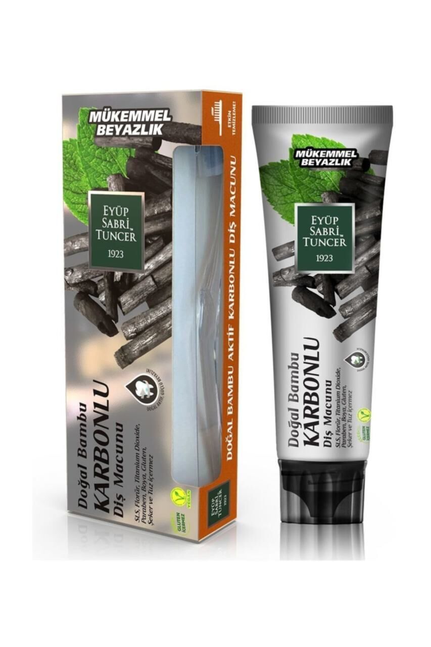 Eyüp Sabri Tuncer Doğal Bambu Karbonlu Diş Macunu 75 ml