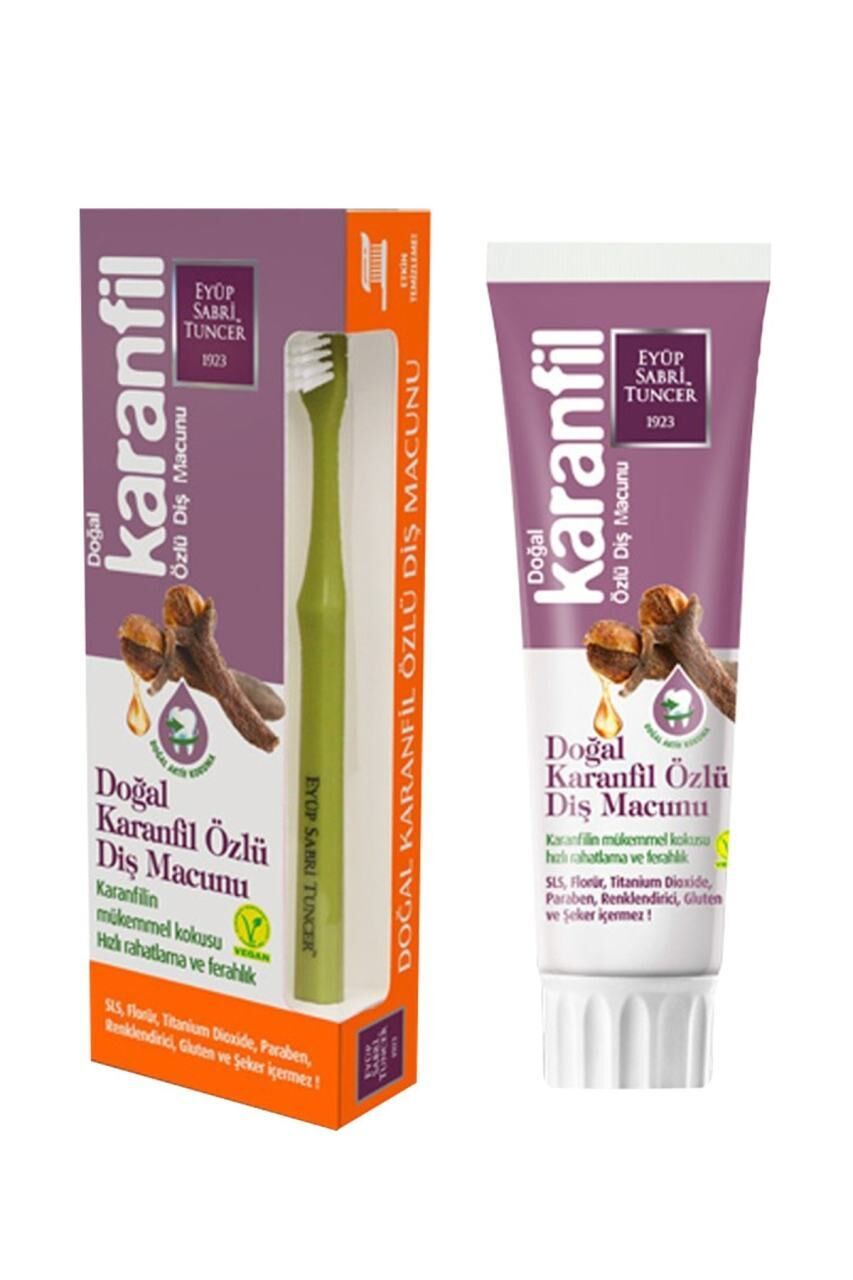 Eyüp Sabri Tuncer Doğal Karanfil Özlü Diş Macunu 75 ml