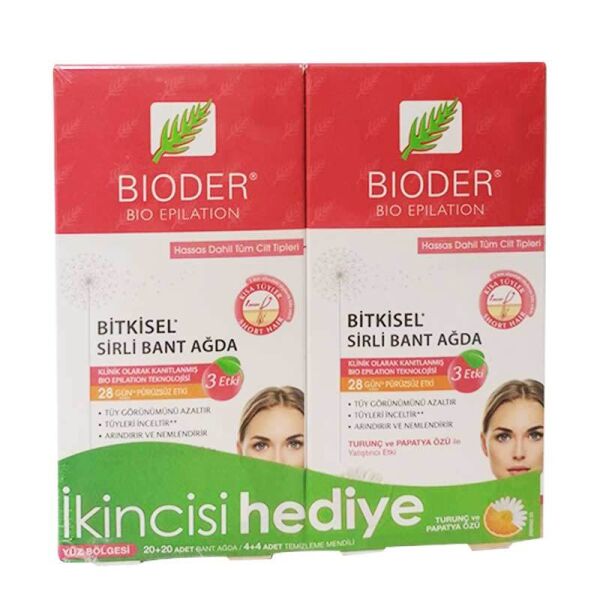 Bioder Epiten Sirli Ağda Bantı Yüz Bölgesi İçin