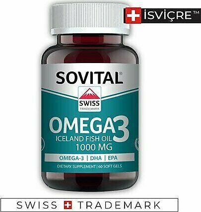 Sovital Premium Omega 3 1000 mg 60 Kapsül