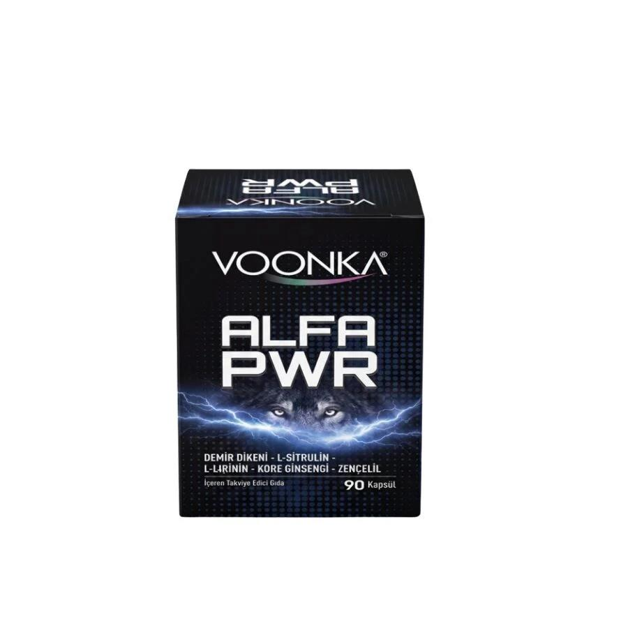 Voonka Alfa PWR Demir Dikeni L-Arjinin Kore Ginsengi 90 Kapsül