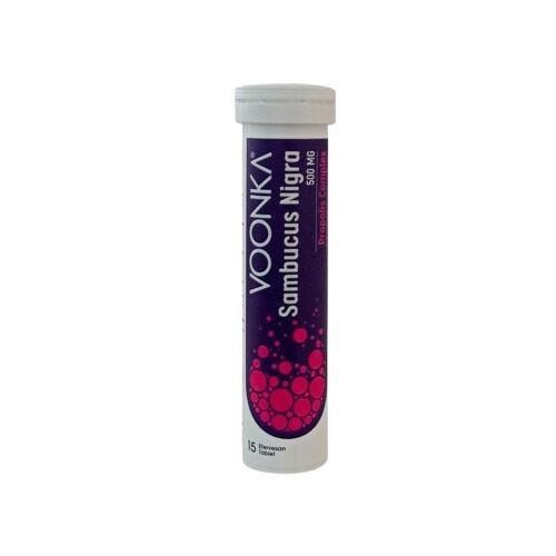 Voonka Sambucus Nigra Propolis Complex Kara Mürver 15 Efervesan Tablet