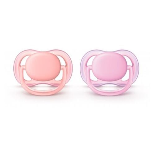 Philips Avent Emzik Ultra Air SCF245/20 Kız Renkli 0-6 Ay 2 li