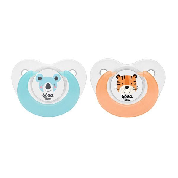 Wee 319 Sevimli Hayvanlar Damakli Emzik 2 li No: 1