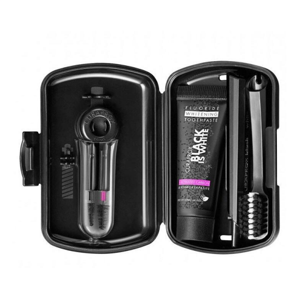 Curaprox Black is White Travel Set