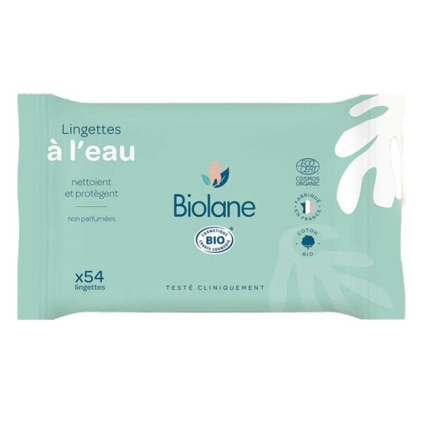 Biolane Water-Based Wipes 54 Mendil