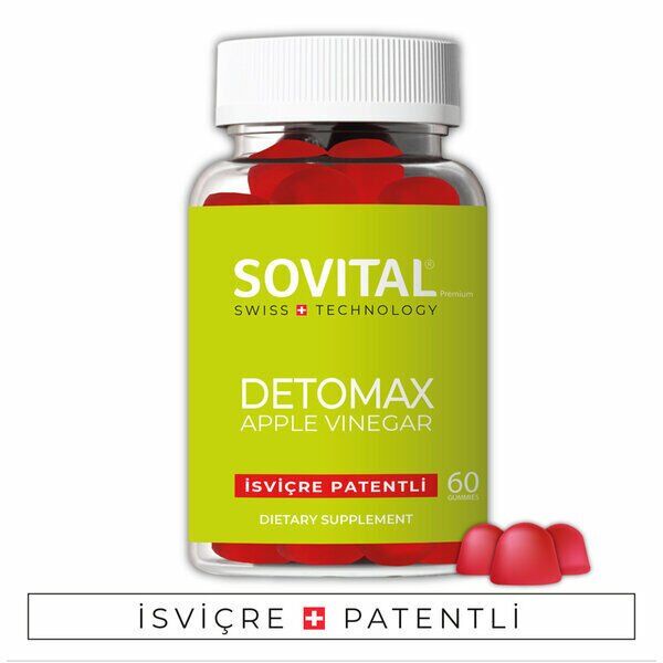 Sovital Detomax Vegan Gummy 60'lı