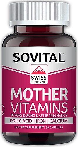 Sovital Swiss Trademark Mother Vitamins 60 Kapsül