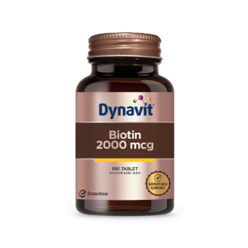 Dynavit Biotin 2000 Mcg 100 Tablet