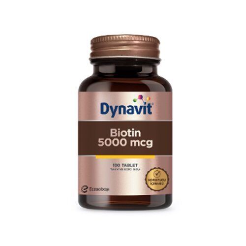 Dynavit Biotin 5000 Mcg 100 Tablet