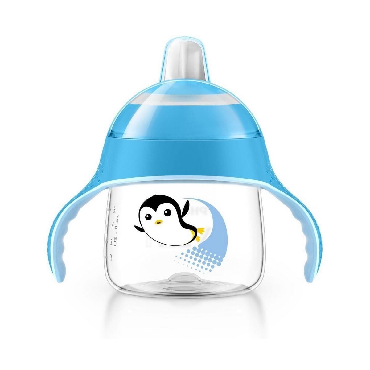 Philips Avent Penguen Damlatmaz Bardak 340 ml 18+ay Mavi Scf755/05