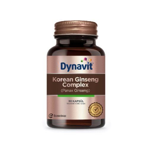 Dynavit Korean Ginseng Complex (Panax Ginseng) 30 Kapsül