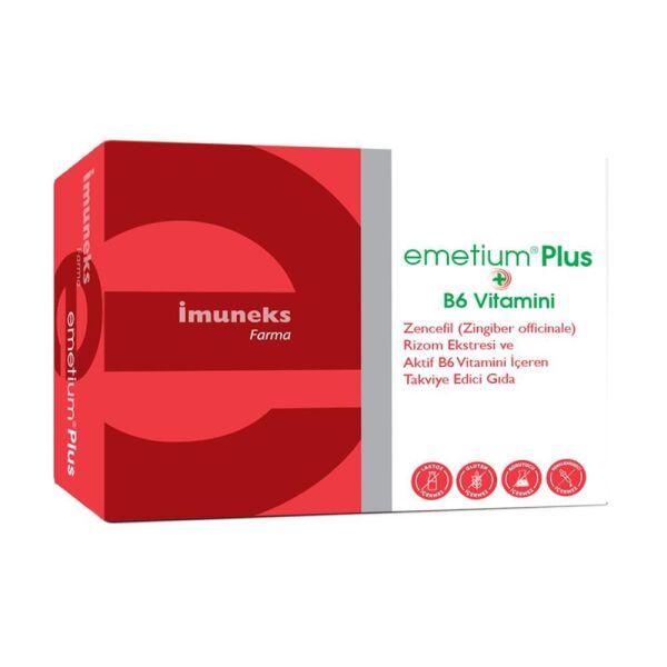 İmuneks Farma Emetium Plus 20 Tablet