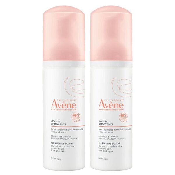 Avene Mousse Nettoyante 2'li Kofre Cilt Temizleme Köpüğü 150 ml