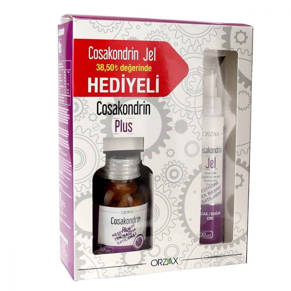 Orzax Cosakondrin Plus + Cosakondrin Jel Hediyeli