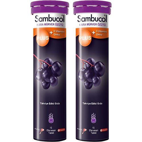 Sambucol Plus 15 Efervesan Tablet 2 Adet