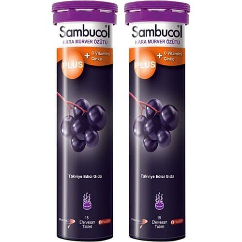 Sambucol Plus 15 Efervesan Tablet 2 Adet