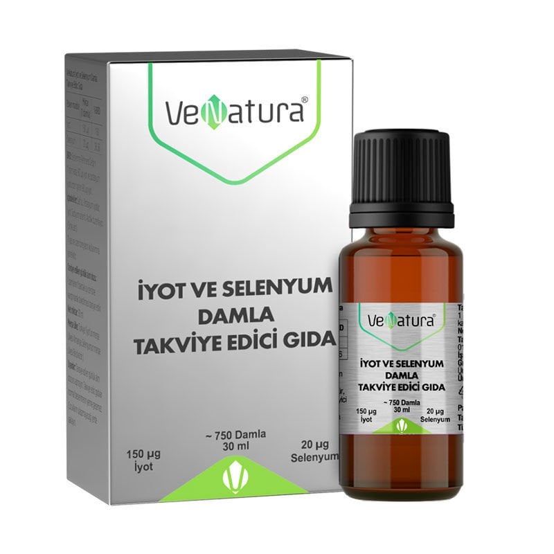 Venatura İyot Ve Selenyum Damla 30 Ml