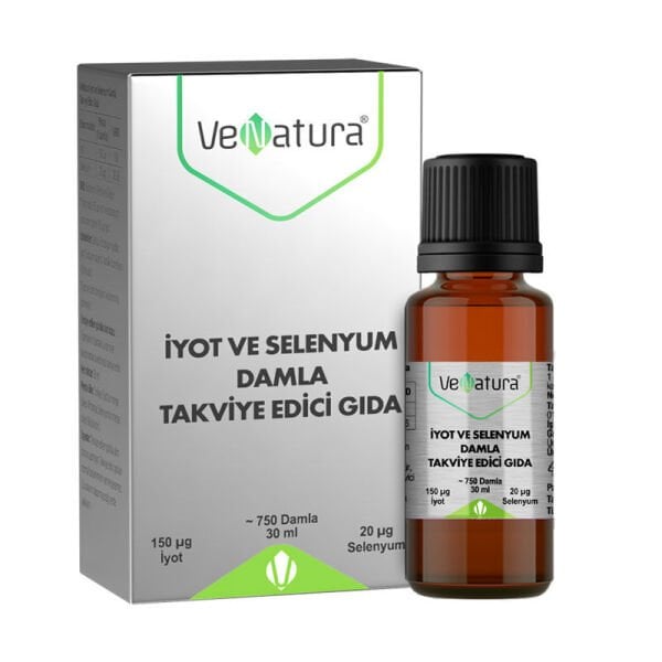 Venatura İyot Ve Selenyum Damla 30 Ml